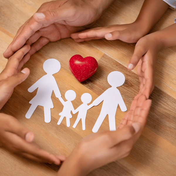 Estate planning attorneys working closely with a family to create a personalized legacy plan