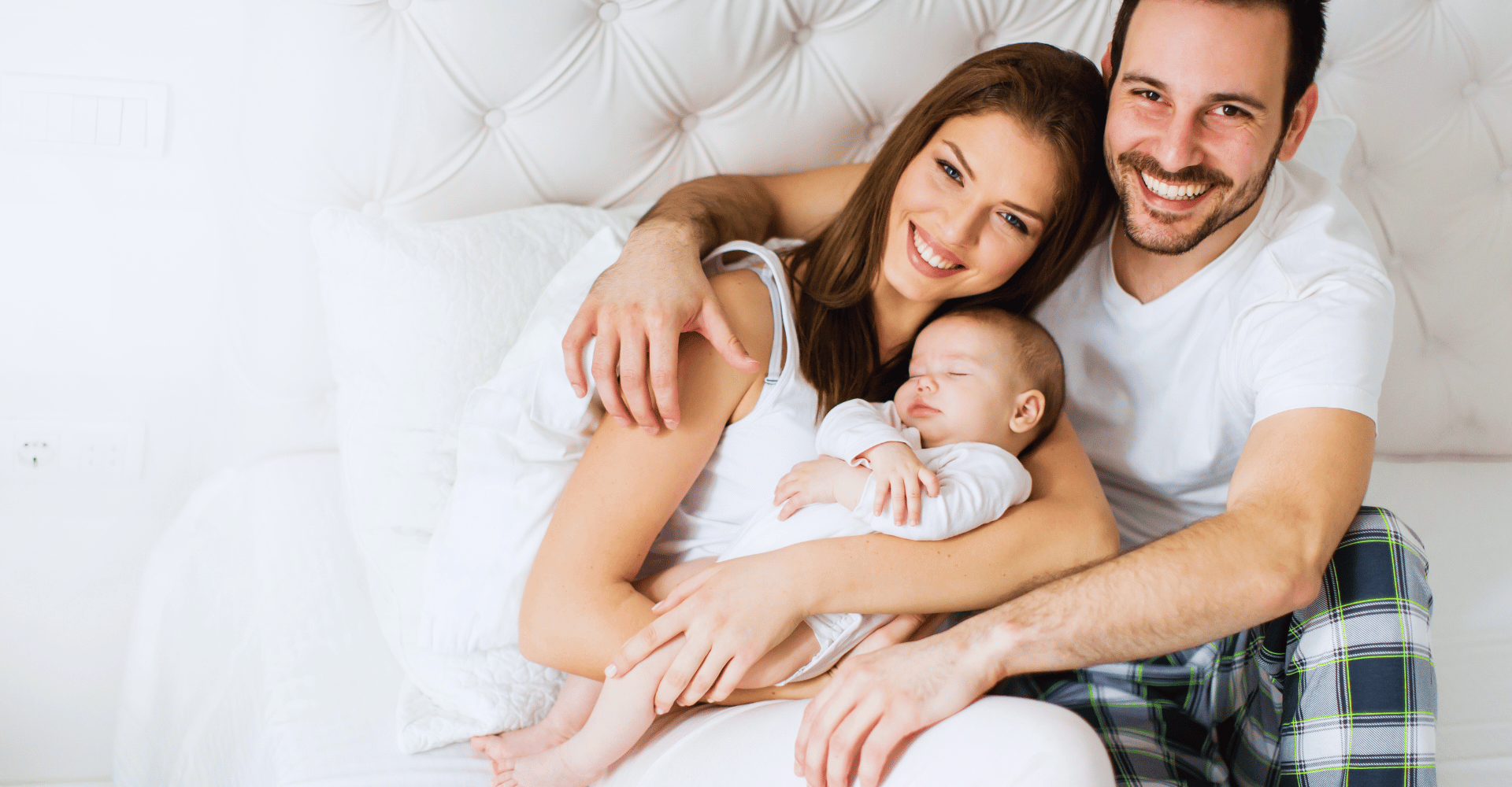 Young parents planning financial security and guardianship to protect their children's future