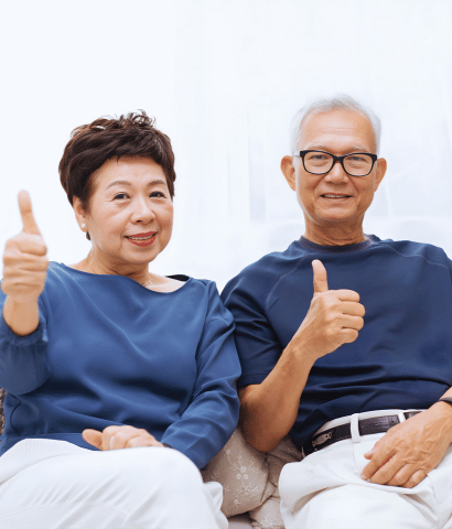 Couple preparing for retirement and organizing their estate for future generations